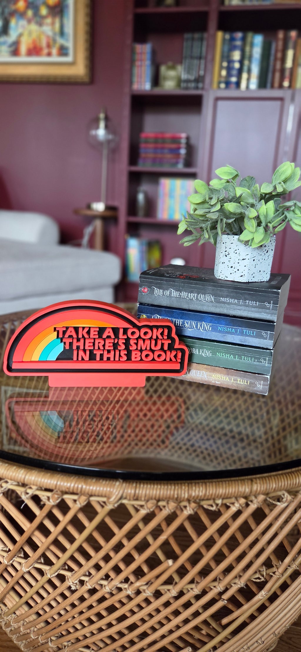Book Shelf Blox: "Take a Look, There's Smut in This Book"