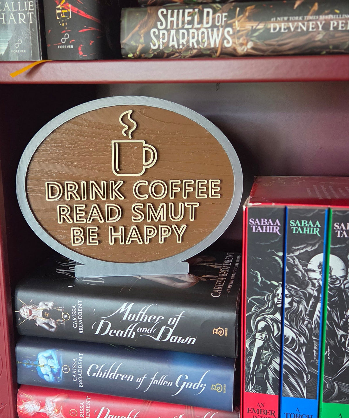 Book Shelf Blox: “Drink Coffee, Read Smut, Be Happy” - SmutStax