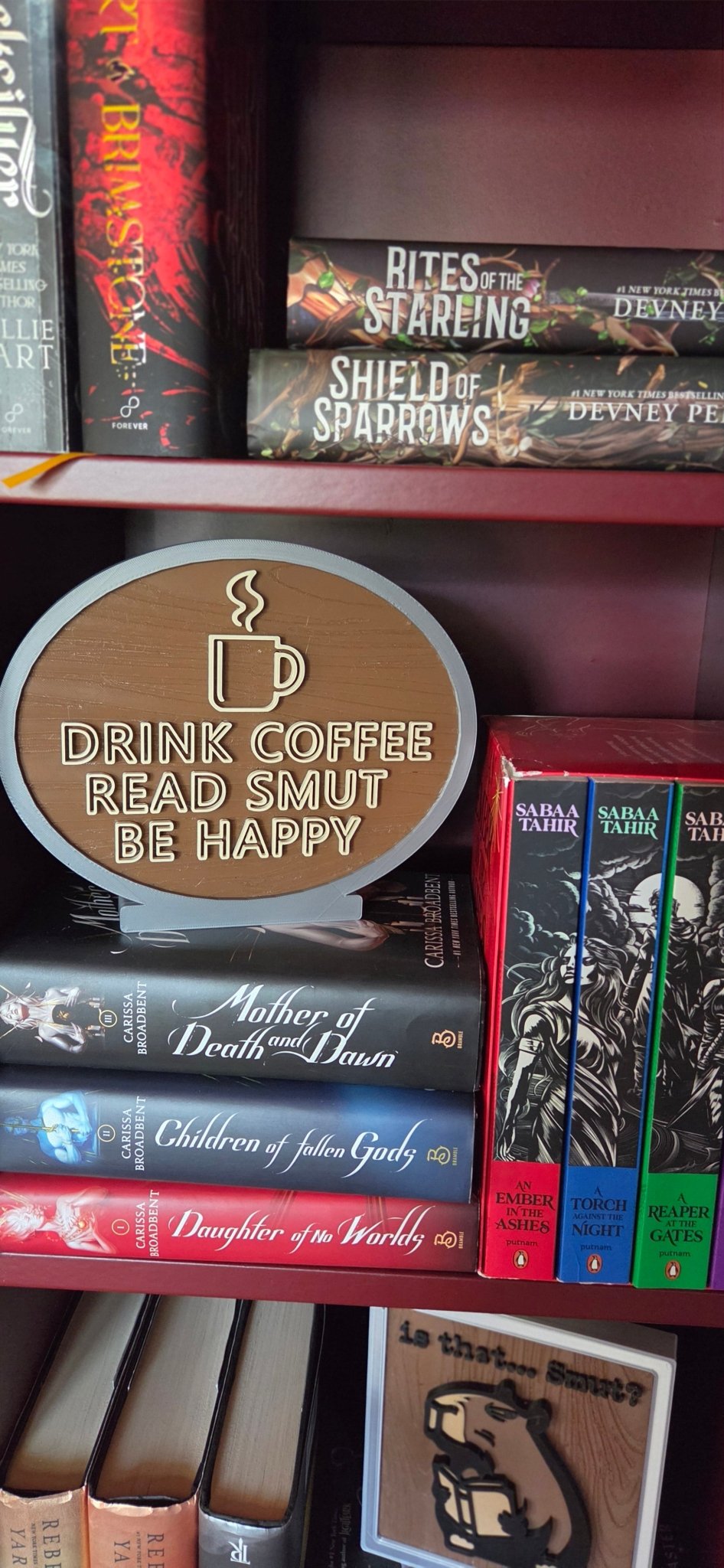 Book Shelf Blox: “Drink Coffee, Read Smut, Be Happy” - SmutStax