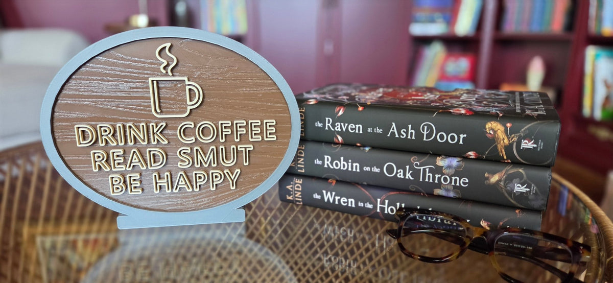 Book Shelf Blox: “Drink Coffee, Read Smut, Be Happy” - SmutStax