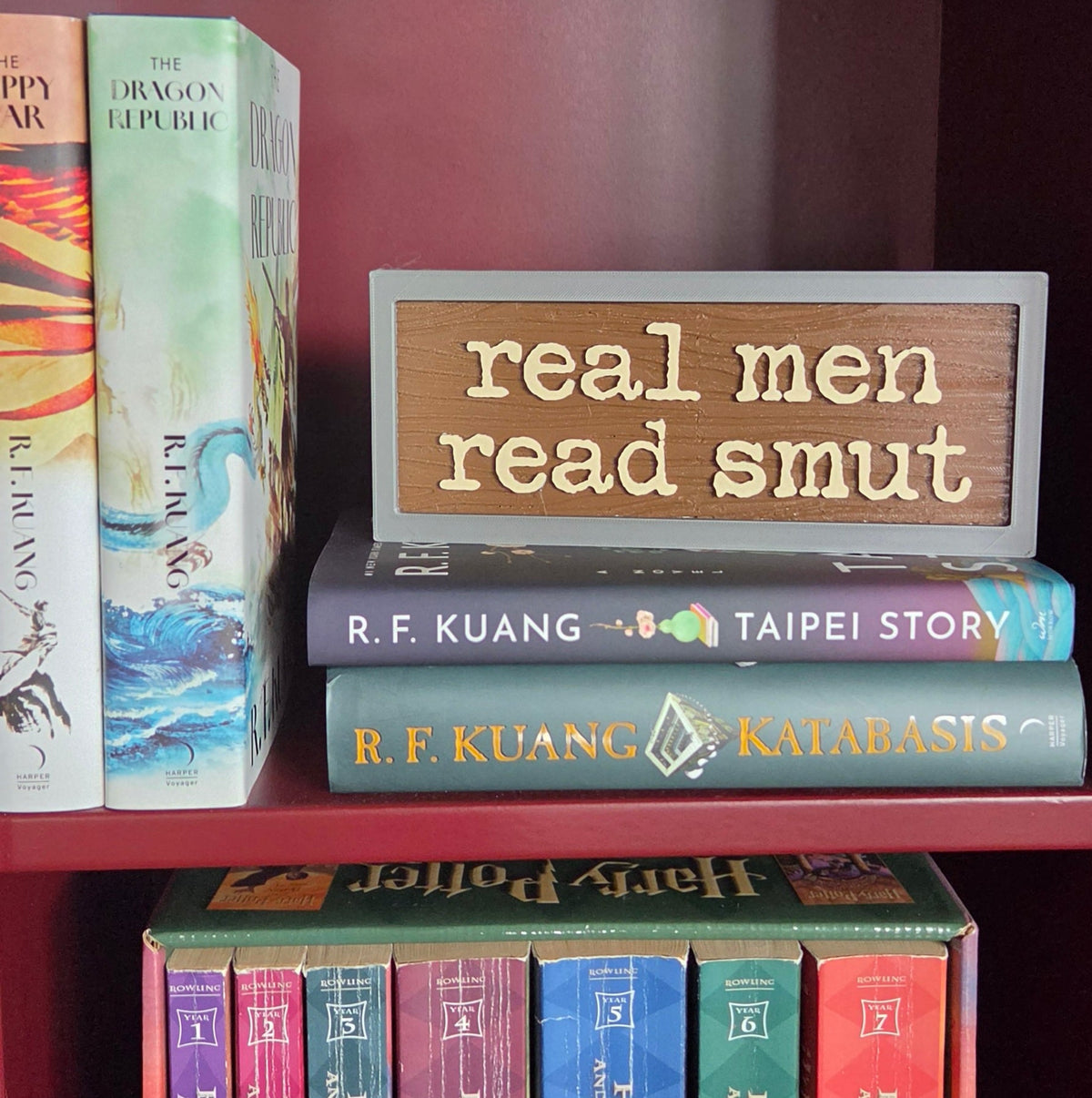 Book Shelf Blox: "Real Men Read Smut" - SmutStax