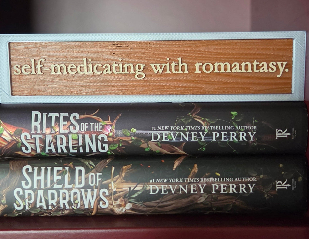 Book Shelf Blox: "Self-Medicating with Romantasy" - SmutStax