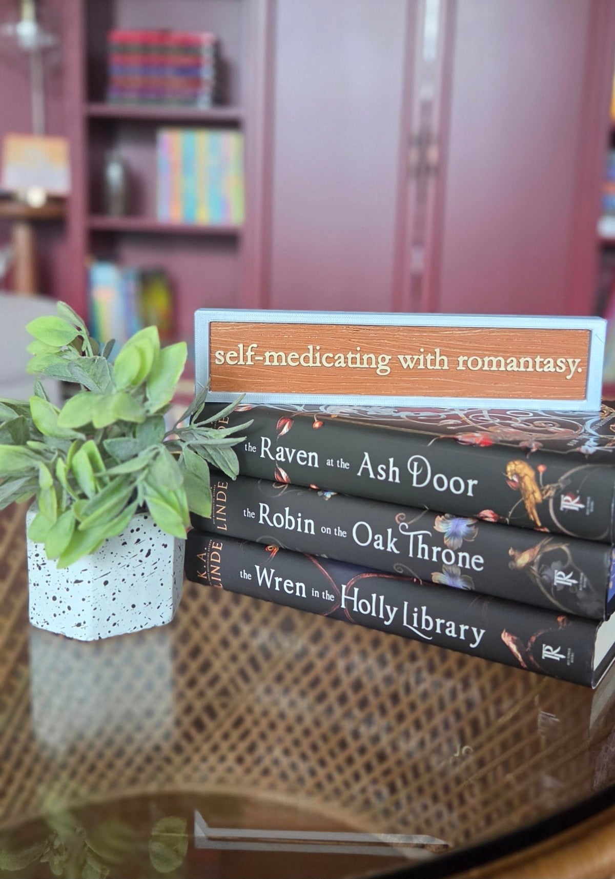 Book Shelf Blox: "Self-Medicating with Romantasy" - SmutStax
