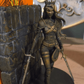Cauldron born Fae Bookends – 3D Printed Shelf Art (Painted or Unpainted) - SmutStax