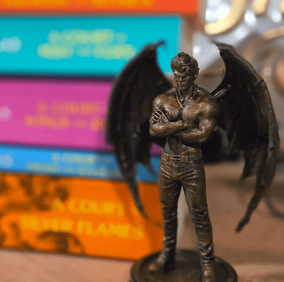 Fae Warrior Statues – 6" 3D Printed Fantasy Figurines (Unpainted or Bronze Finish) - SmutStax