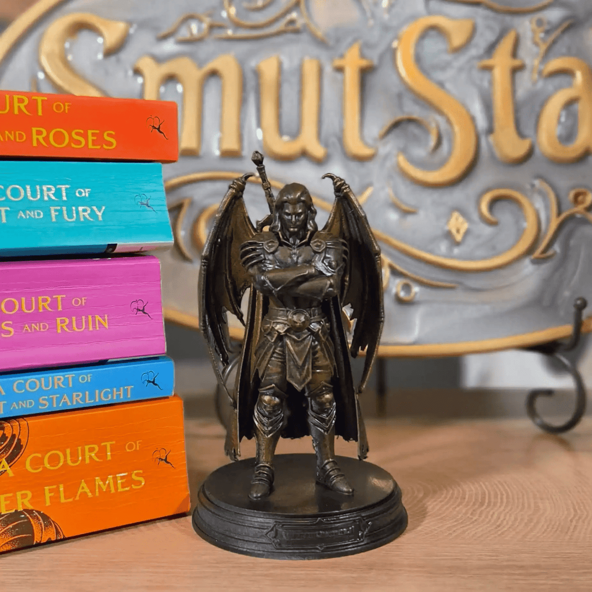 Fae Warrior Statues – 6" 3D Printed Fantasy Figurines (Unpainted or Bronze Finish) - SmutStax