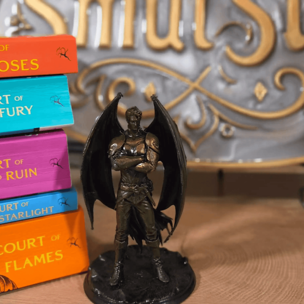 Fae Warrior Statues – 6" 3D Printed Fantasy Figurines (Unpainted or Bronze Finish) - SmutStax