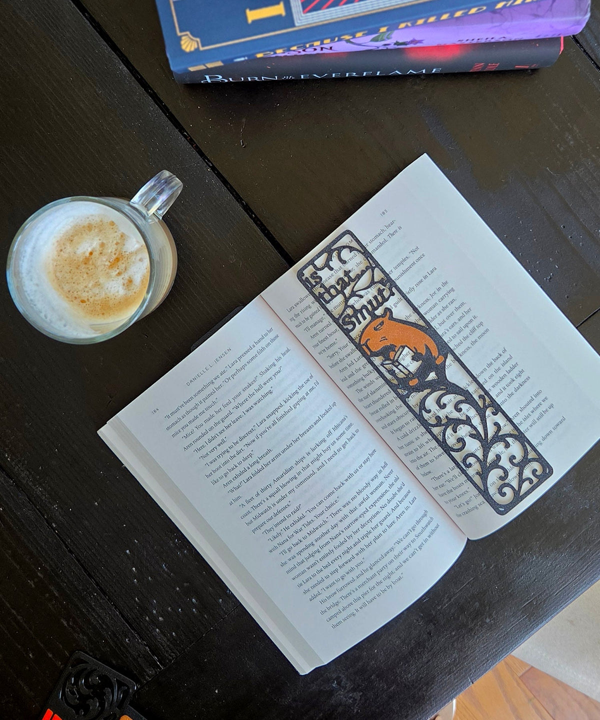 “Is That Smut?” Capybara Bookmark - SmutStax