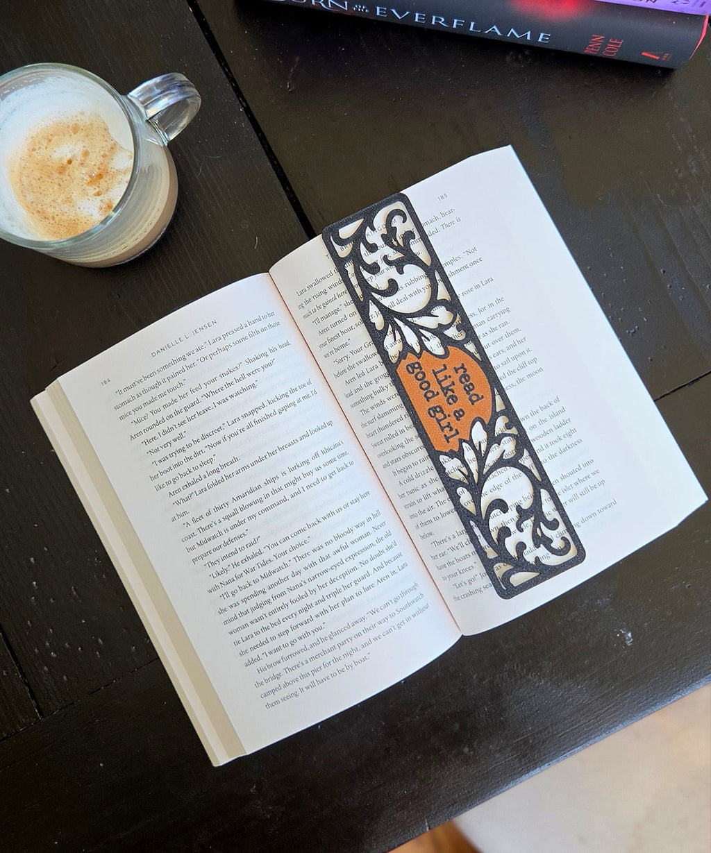 “Read Like a Good Girl” 3D Printed Bookmark - SmutStax