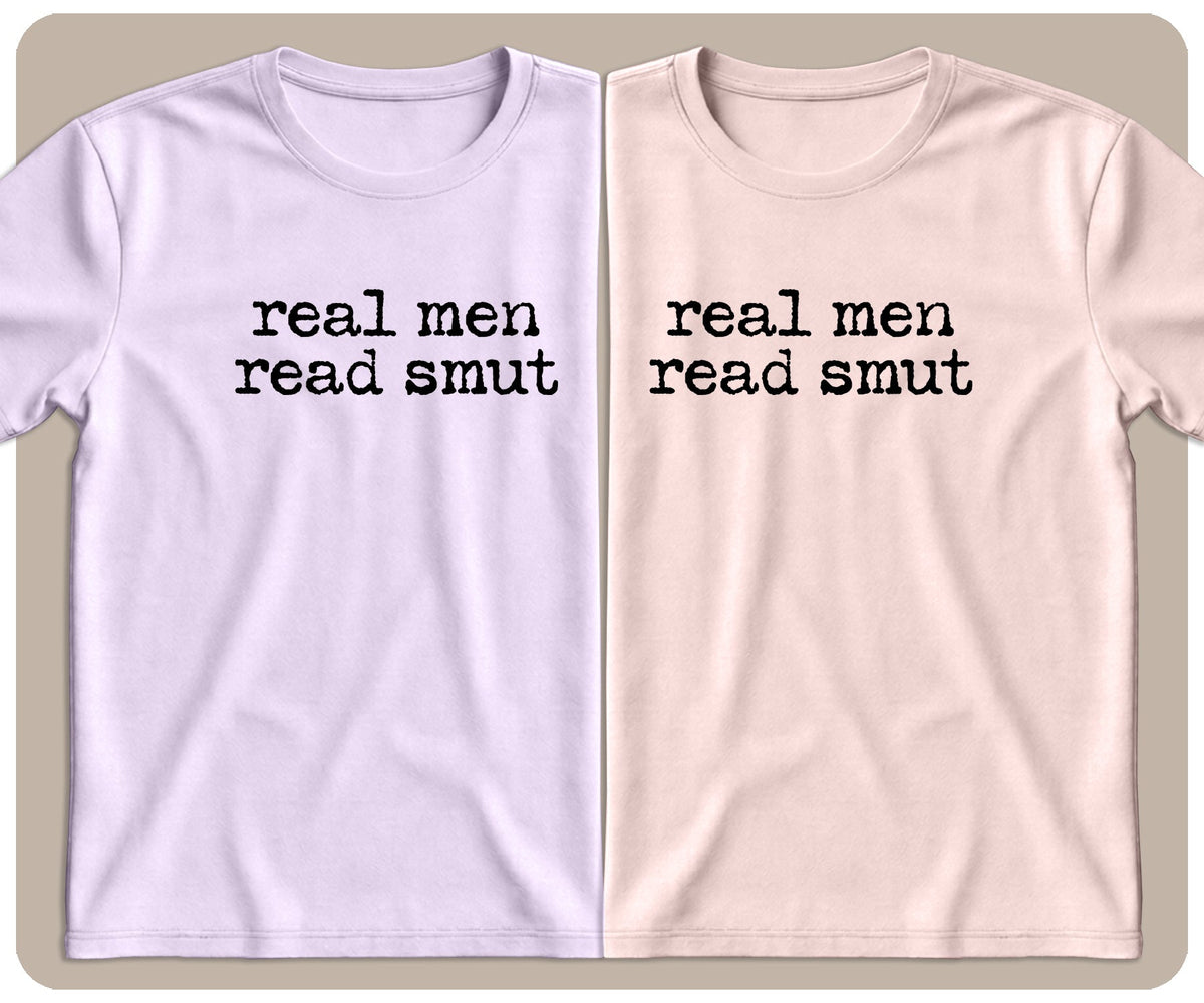 "Real Men Read Smut" Graphic Tee - SmutStax