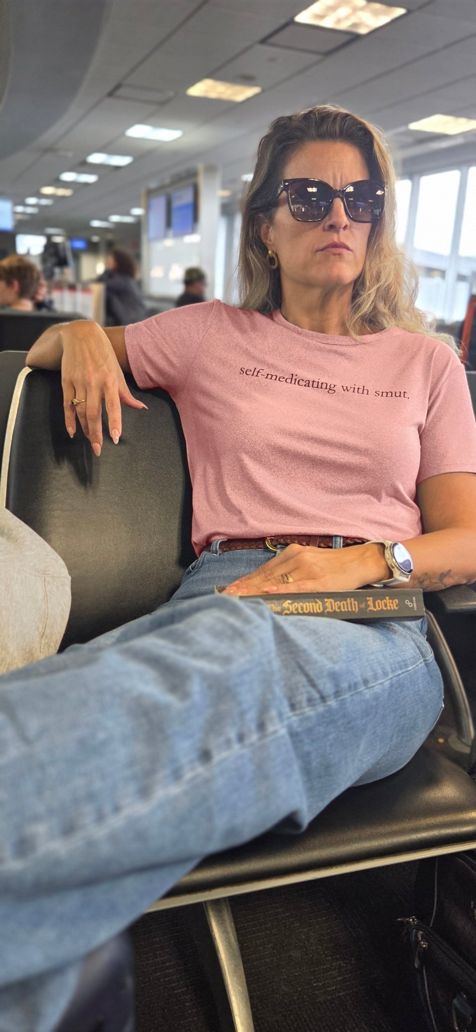 "Self-Medicating With Smut" Graphic Tee - SmutStax
