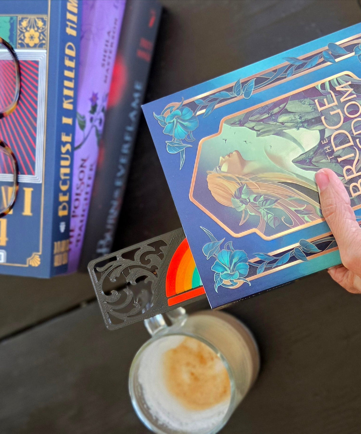 “Take a Look, There’s Smut in This Book” Rainbow Bookmark - SmutStax