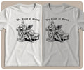 "We Read at Dawn" Knight Graphic Tee - SmutStax